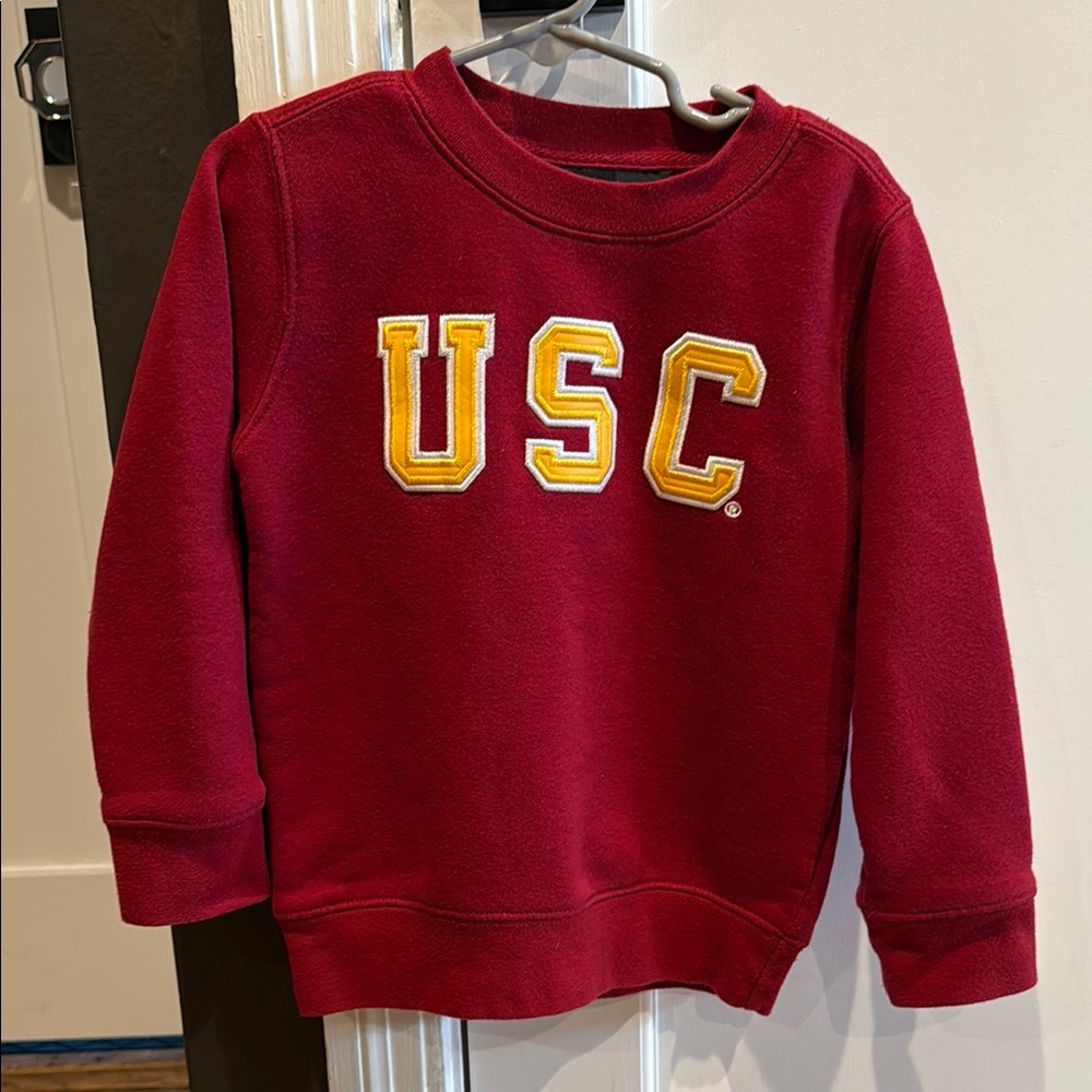 Heritage Red and Yellow Collegiate Sweatshirt